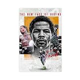 MijOb Gervonta Davis Boxing Athlete Poste0 Canvas Poster Bedroom Decor Sports Landscape Office Room Decor Gift Unframe:12x18inch(30x45cm)