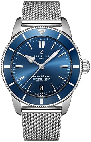 Amazon listing photo: Breitling Superocean Heritage B20 44 (blue, mesh) AB2030161C1A1