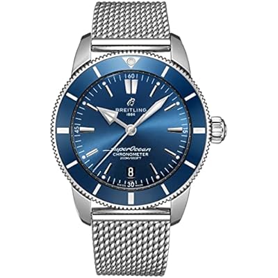 Breitling Superocean Heritage II Automatic Chronometer 44 mm Blue Dial Men's Watch AB2030161C1A1