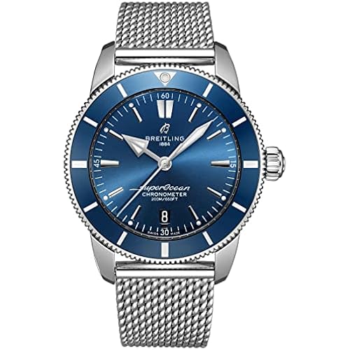 Breitling Superocean Heritage II Automatic Chronometer 44 mm Blue Dial Men's Watch AB2030161C1A1