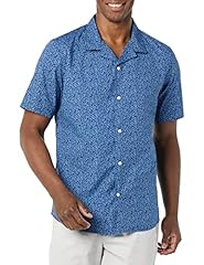 Indigo Palm Leaf Print