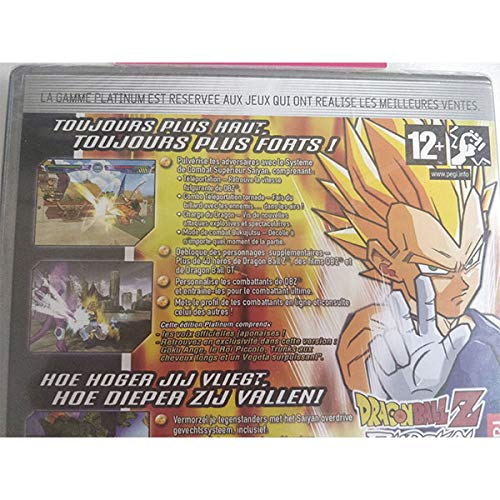 Jeu PS2 Dragon Ball Z Budokai 3 Platinum - Édition PAL 2004, Complet Avec Rayures