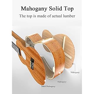 Ulumac Ukulélé de concert professionnel 58,4 cm en acajou massif pour débutants, adultes, adolescents, enfants avec sac… - Les Beatles, Paul McCartney, John Lennon, RIngo Starr, George Harrison Ulumac Ukulélé de concert professionnel 58,4 cm en acajou massif pour débutants, adultes, adolescents, enfants avec sac… – Image 2