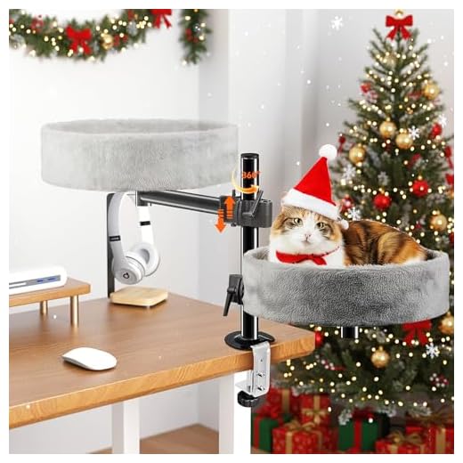 BSWAY Katzenbett für den Schreibtisch