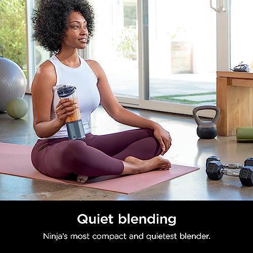 Image of Ninja Blast Portable Blender, Cordless, 18oz. Vessel, Personal Blender for Shakes & Smoothies, BPA Free, Leakproof Lid & Sip Spout, USB-C Rechargeable, Dishwasher Safe Parts, Denim Blue, BC51NVC