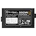 SilverStone Technology 550 Watt 80 Plus Bronze ATX PSU with Flat Black Cables ET550-B Power Supply, SST-ET550-B