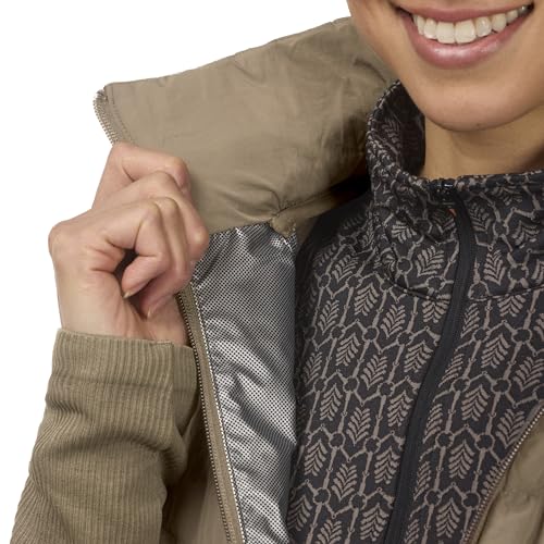 Image of Kerrits Women's EquiTech Quilted Equestrian Jacket - Warm, Flexible, Hooded Horse Riding Jacket with Thermoreflective Liner