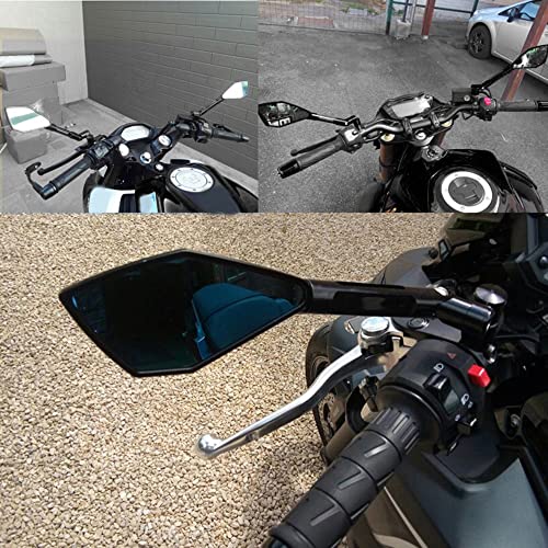 Espejos retrovisores de aluminio CNC para motos Kawasaki Z750 y Z900 3