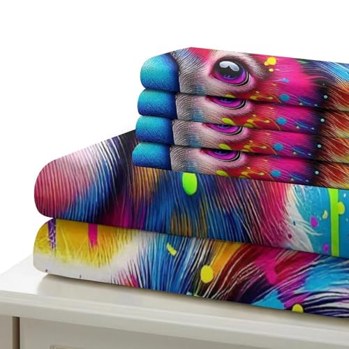 Parure de lit Koala 3D pour chambre d'enfant lit simple en microfibre