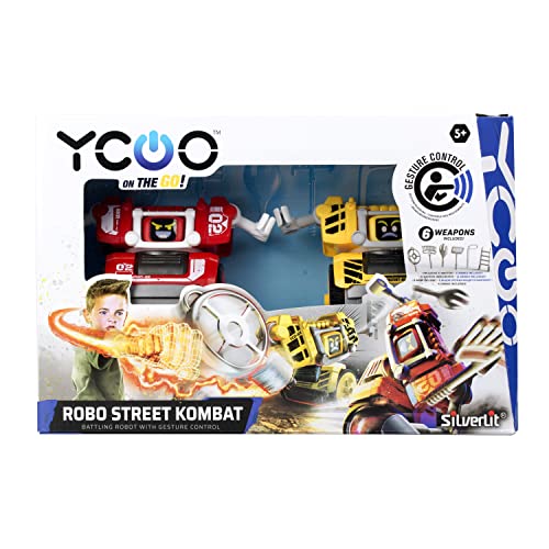Bizak Hand Control Battle Robot Robots luchadores con control por movimientos, mueve tu puño de 6 formas diferentes y...