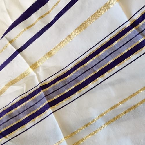 Tallit prayer shawl female Christians jewish cloth scarf, Decorated with Hebrew letters and motifs, Machine Wash4