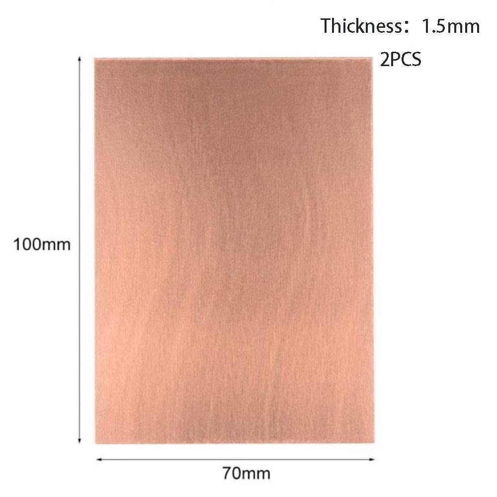 TopHomer Single-Sided Copper Clad Laminate PCB Circuit Board DIY PCB Kit Easy to Use for Circuit Projects(10PCS, 70 * 100mm)