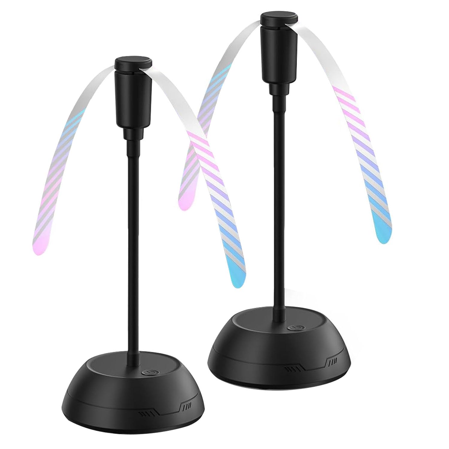 2PCS Ventilateur Anti-Mouches Pliable, Mouches et Moustiques Repoussent Les Ventilateurs, Contre Les Moustiques