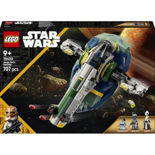 LEGO Star Wars Jango Fetts Sternenschiff 75433 | Spielzeug ab 9 Jahren für...