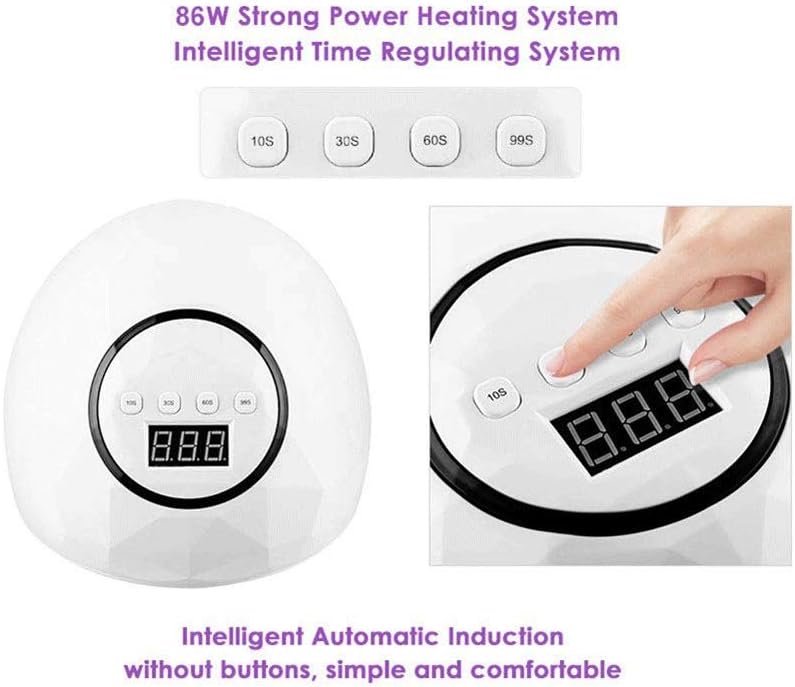 Nail Phototherapy Machine Quick-Drying Induction Nail Polish Glue Baking Lamp