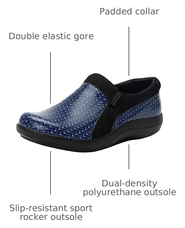 Image of Alegria Women's Duette Professional Slip On All-Day Comfort Shoes