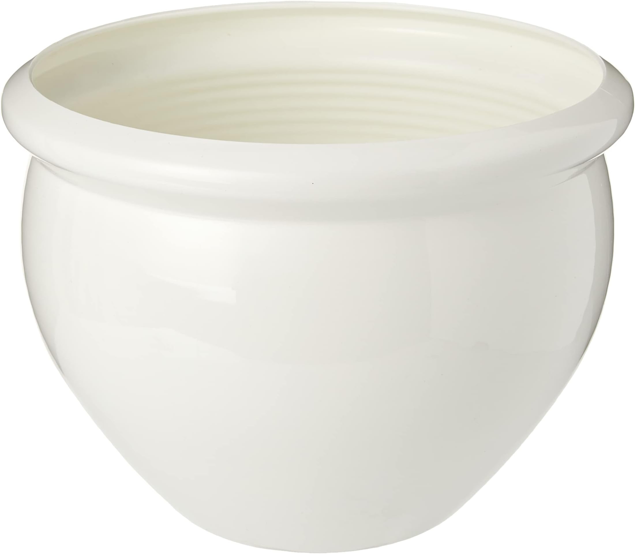 Poetic Emsa 512668 SIENA NOBILE round planter, ø 26 x 19 cm, pearl white