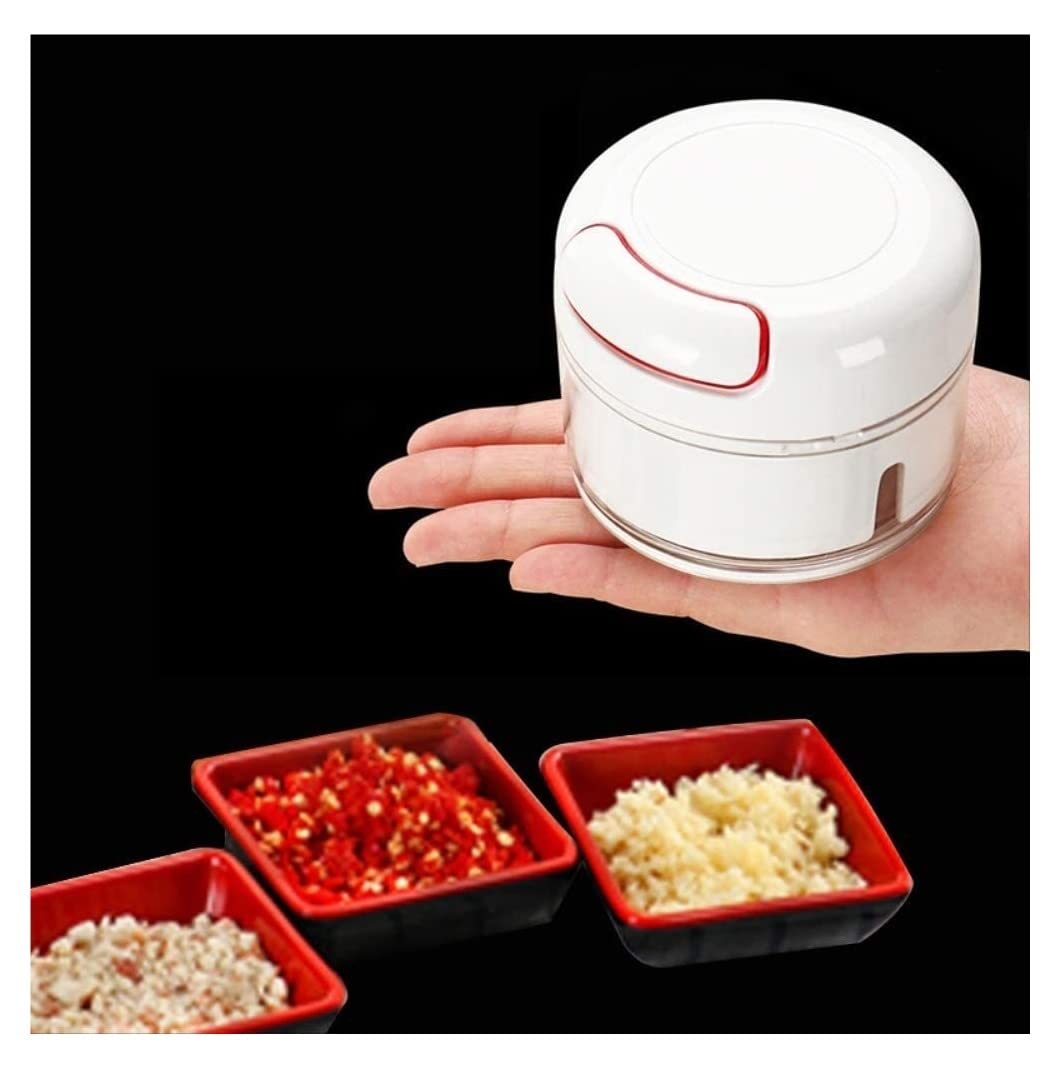Knoblauch Helfer Handzug-Knoblauchhacker, Knoblauchhacker Multifunktions-Knoblauchpresse Für Würzen Von Gewürzen Küchen Kochen