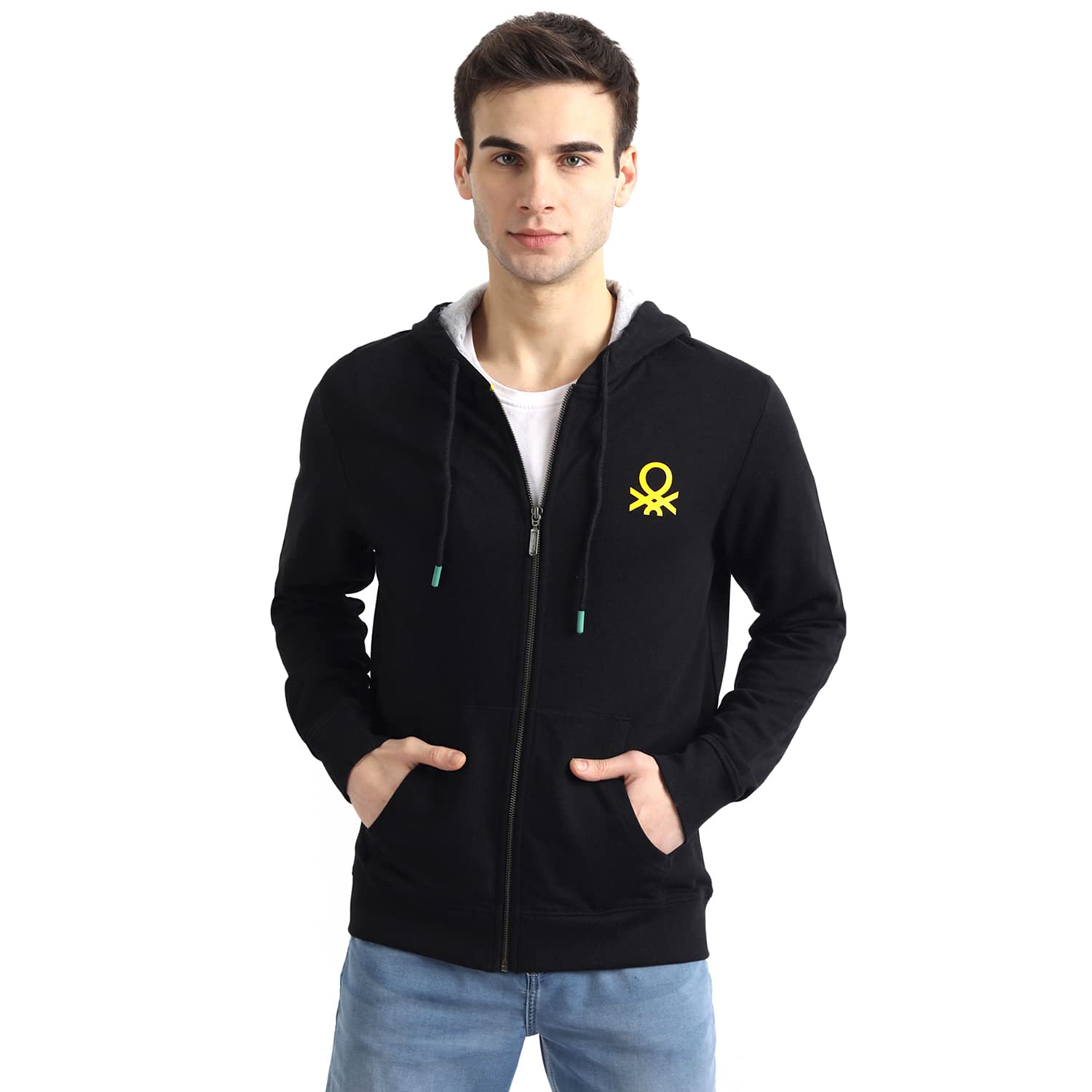 united colors of benetton Men's Cotton Hooded Neck Sweatshirt-picture-30