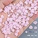 3D Flower Nail Charms for Nail Art,3D Flowers for Nails with Round Peals and Bubble Beads,Cute Resin Flower Nail Art Charms for Nails DIY (Flowers-Pink)