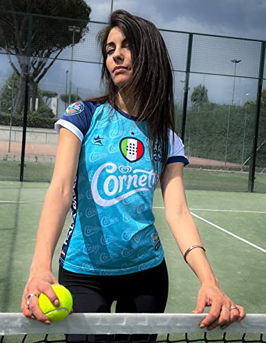T-shirt de padel extensible 3XL pour jouer sans complexe