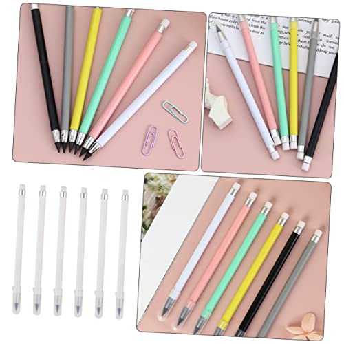 Puntas de lápiz 6pcs Everlasting para escribir y dibujar miniatura 4