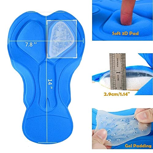 Calzas Ciclistas Span con Acolchado 3D XL miniatura 3