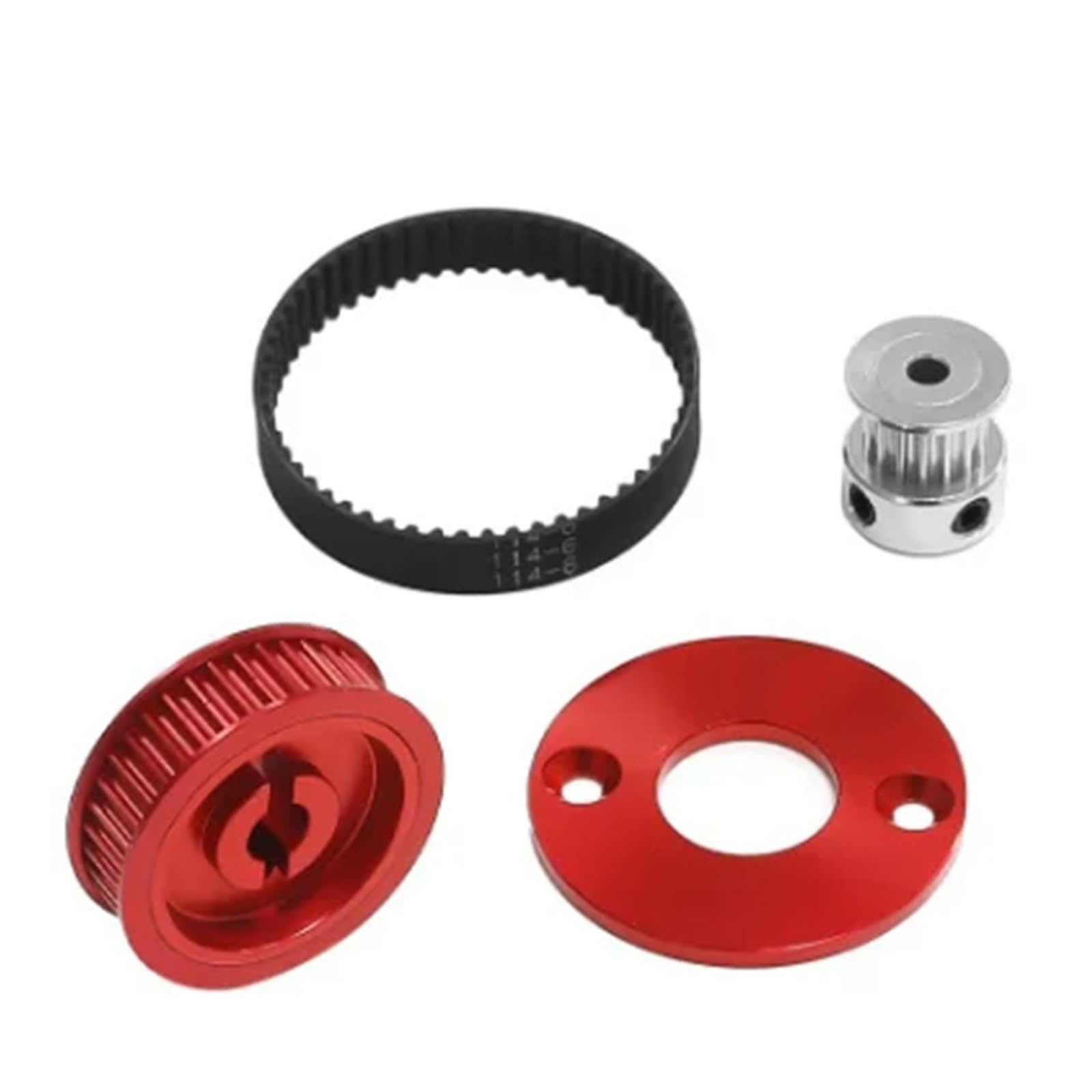 Per Tamiya Per Tt02 1/10 Rc Auto 16T/40T Trasmissione A Cinghia Set Di Ingranaggi Sistema FAI DA TE Modificare Riparazione Parti Aggiornamento RC Modelli Pezzi