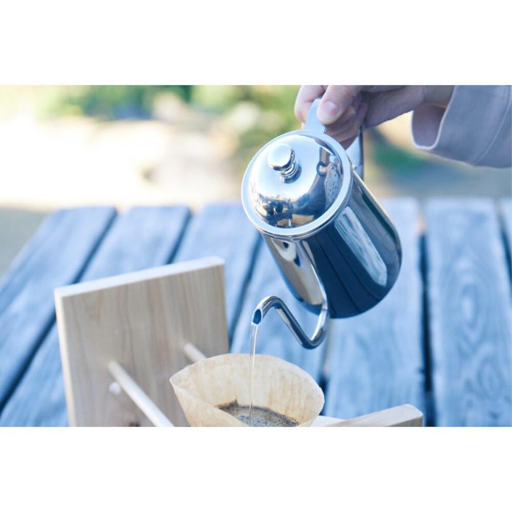 アルネオ　ウェーブポット　黒　シルバー Amazon｜【正規品】 alfi アルフィ ステンレス製卓上用ポット