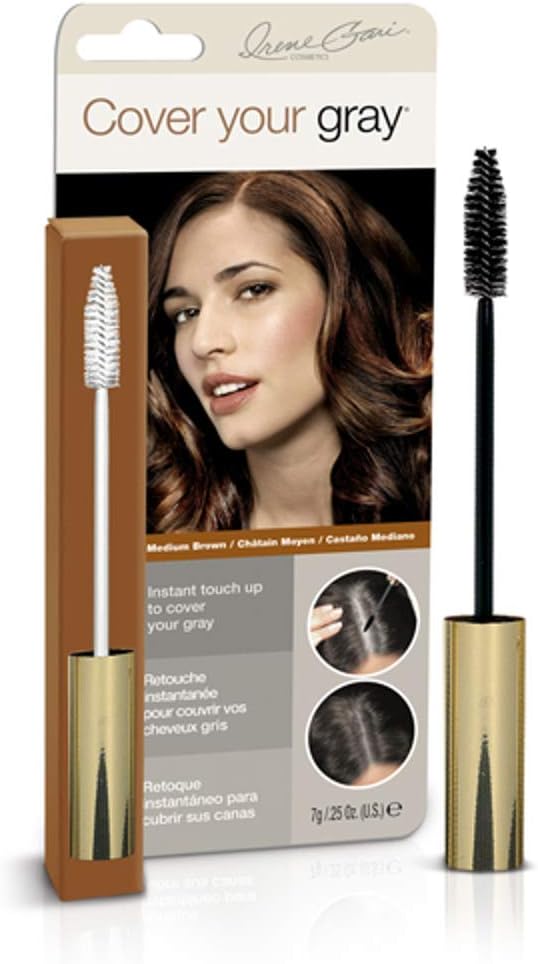 Cover Your Gray Brush In Wand (Pack of 6) Medium Brown