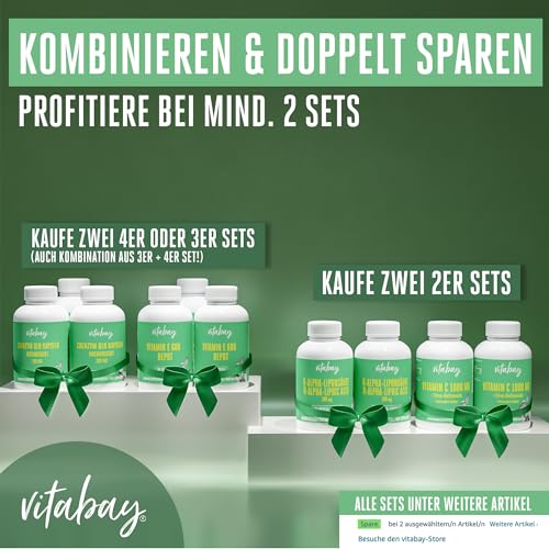 Biotin Vitabay Tabletten 10.000 mcg hochdosiert, 200 vegane Tabletten