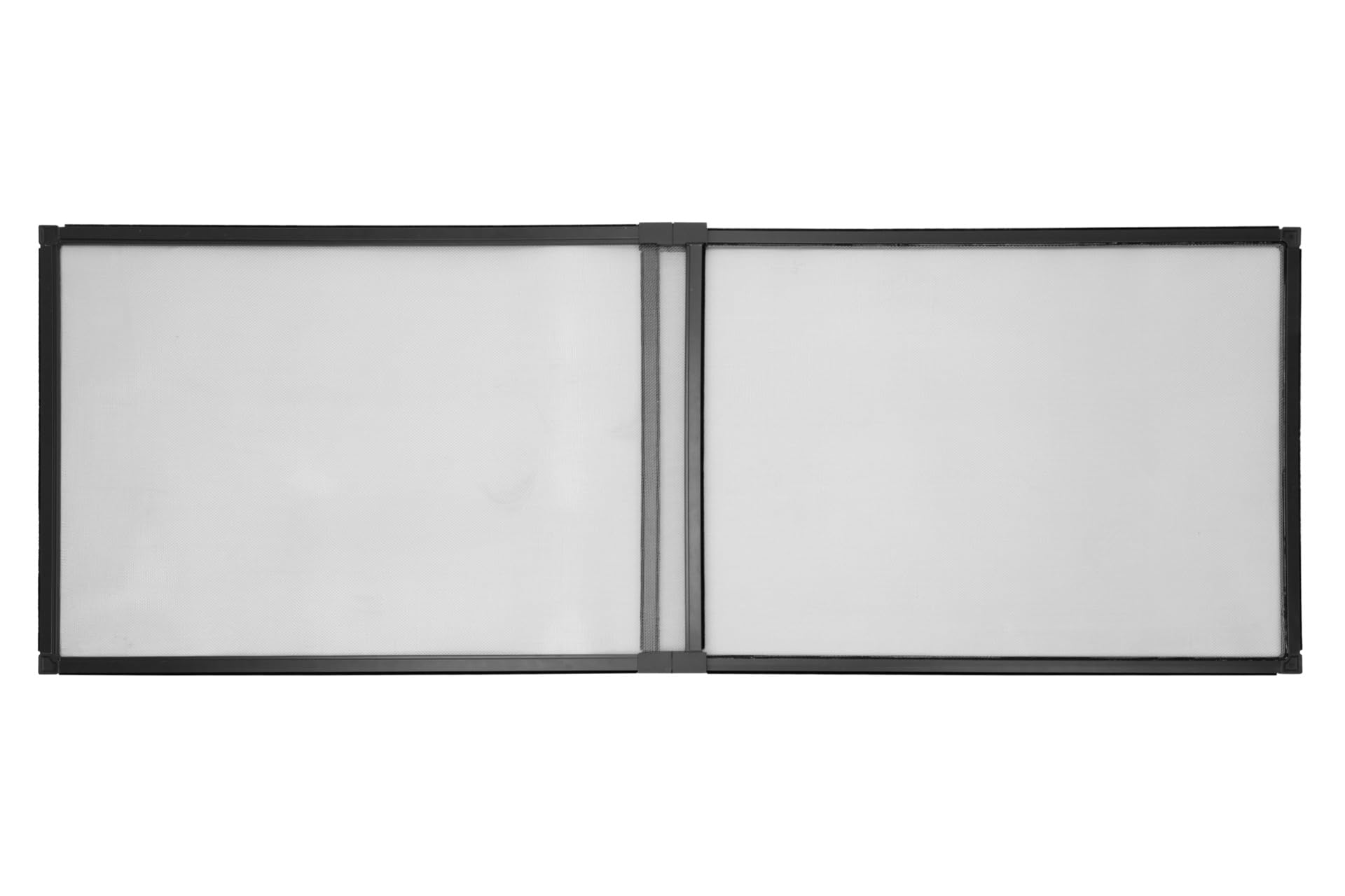 Schellenberg Moustiquaire coulissante, 50 x 75-142 cm, anthracite, toile en aluminium, ajustable individuellement, montage sans outils, 50815