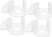 Vista 8 de Tofficu 4 tiradores sin cordón para ventanas, fáciles de instalar, material resistente para persianas enrollables