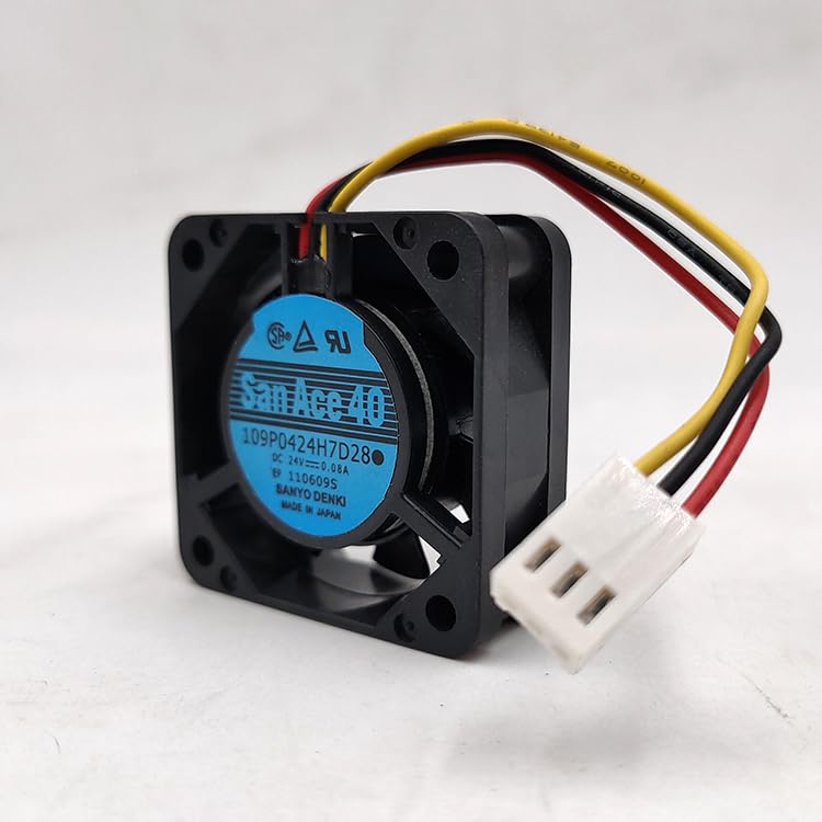 NZNYDNL SanAce40 109P0424H7D28 24V 0.08A 4015 Machine Tool Fanuc Cooling Fan