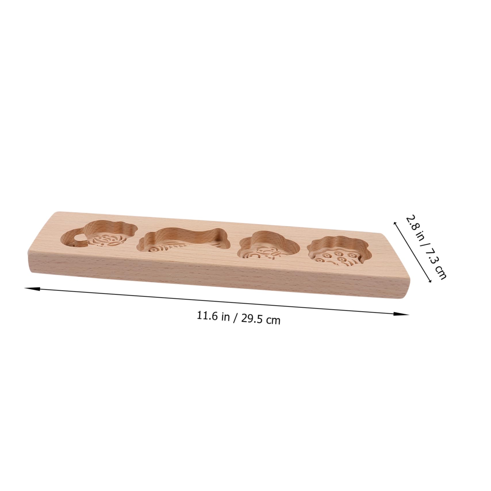 Keksformen aus Holz, Keks, 1 Stück, Gebäck, chinesische Presse, chinesischer Mondkuchen, Küchenhelfer, Mondkuchen-Maker, Eiscreme-Kuchen, DIY-Backzubehör