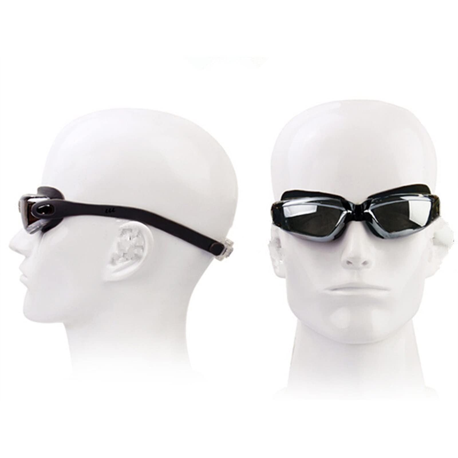 JINGYAN Okulary pływackie Professional Silicone Swimming Goggles Anti-fog Glasses for Men Women Diving Water Sport Eyewear