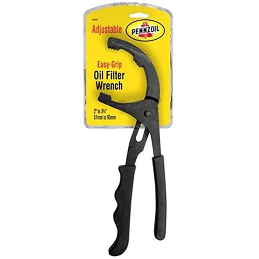 Custom Accessories Pennzoil 19444 Easy Grip Plier Type Oil Filter Wrench