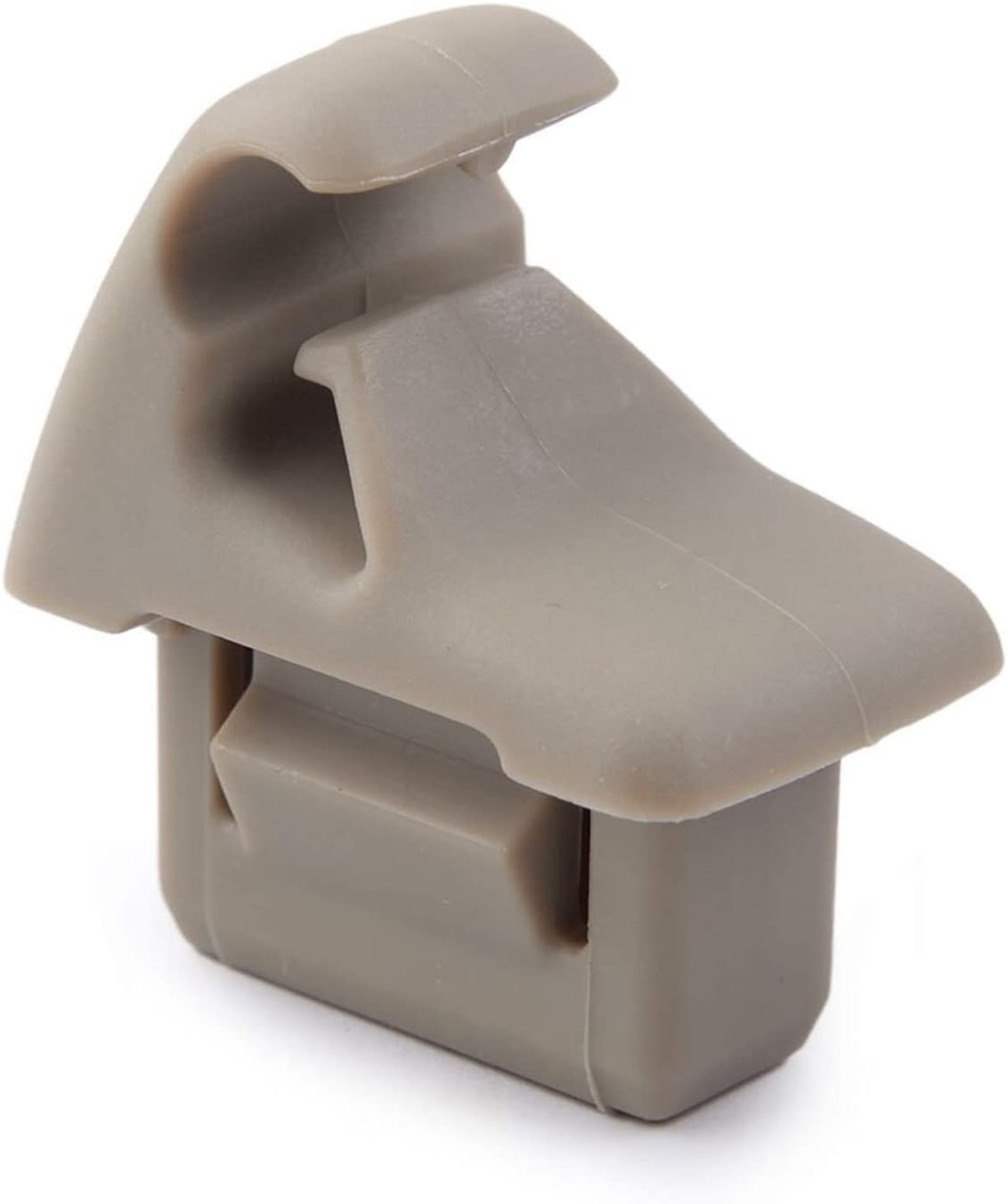 Clip De Soporte Para Visera Solar - Repuesto Compatible Con Mitsubishi ASX 2012-2016 Y Lancer, Color Beige