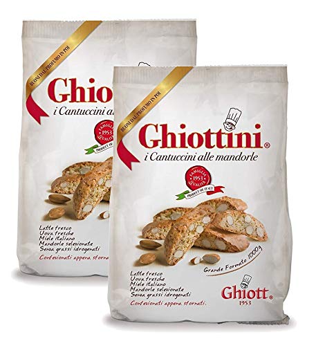 Ghiott Ghiottini Cantuccini Mandel 1000 g, 2er Pack (2 x 1000g ) Cover