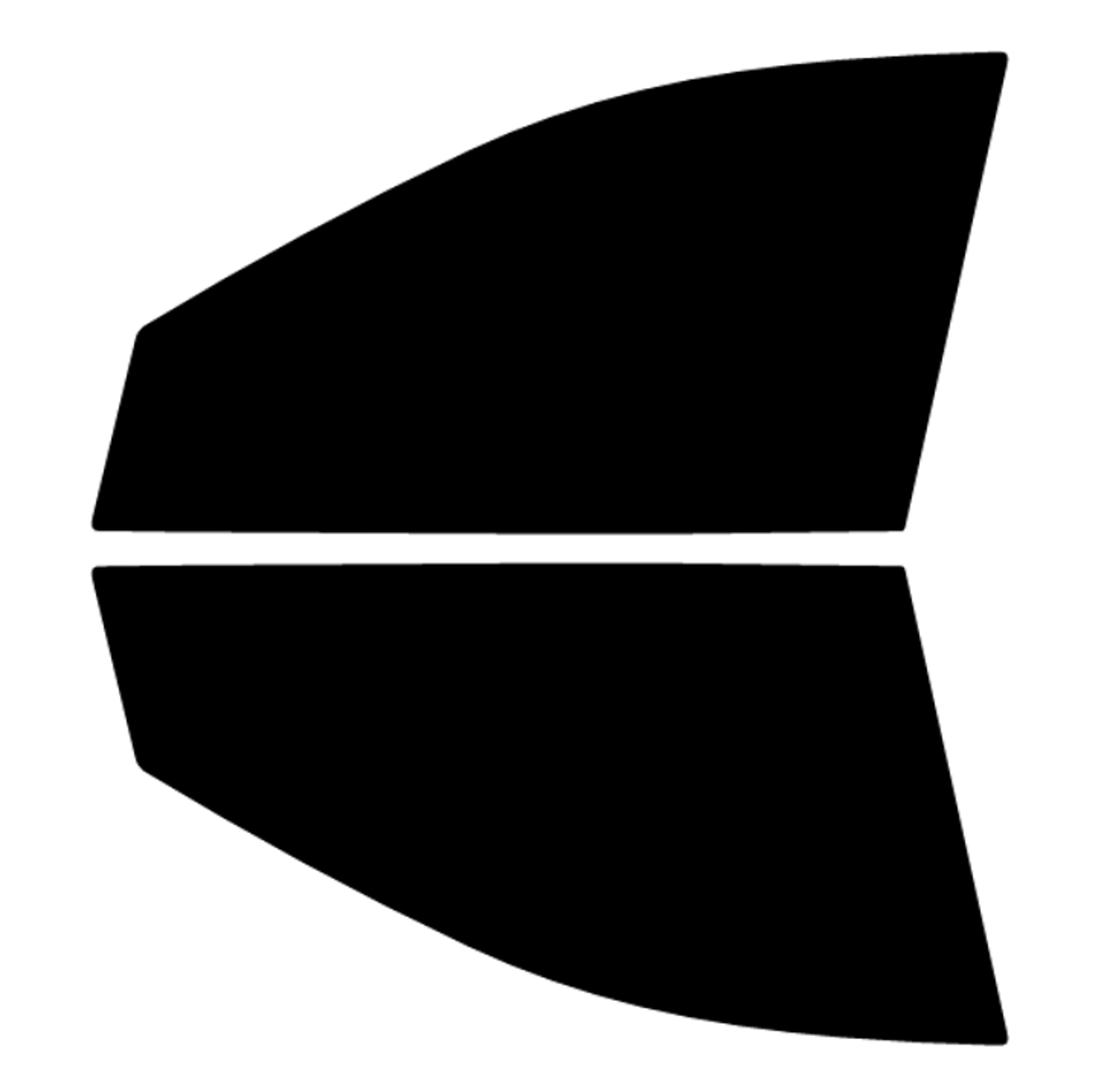 Trueline Automotive Precut Window Tint Kit Compatible with Infiniti QX60 2014-2021 - Customizable Front Sides - Front Car Window Tint - Pre Cut Window