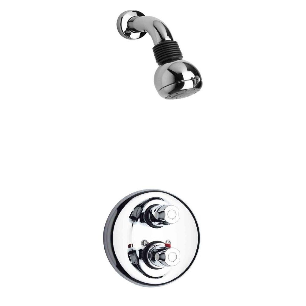 LaToscana WHOPTION2CR Option 2 Water Harmony Shower System, Chrome