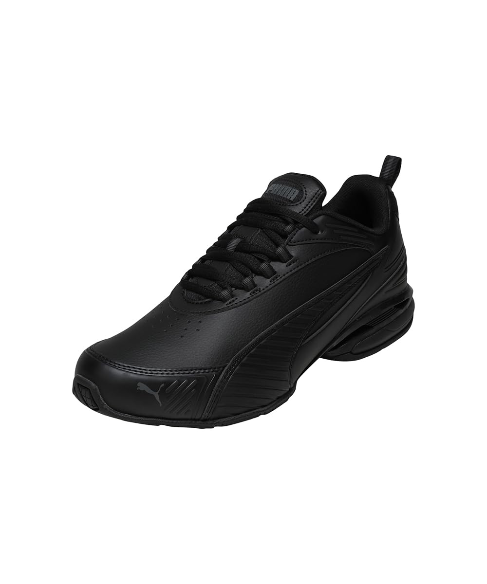 PUMA Magnetic SL (31243303) męskie sneakersy czarne, sznurowane, wygodne, ze sztucznej skóry, do uprawiania sportu, na co dzień, klasyczne, minimalistyczne