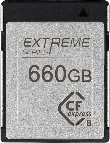 Novachips 660GB Extreme CFexpress Type B [J[h - ő8K RAW - Nikon Z6/Z8/Z9ACanon R3/R5/R5CABMD Pyxis 6KȂ̃J(NN765C660GZX9)