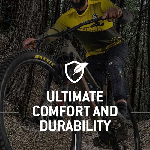 G-Form Pro-Rugged 2 Knee-Shin Guard - Comfortable - Protective Knee-Shin Guards with Pads for Biking & Cycling - Durable Compression - Black, Adult XXL - Thumbnail 6