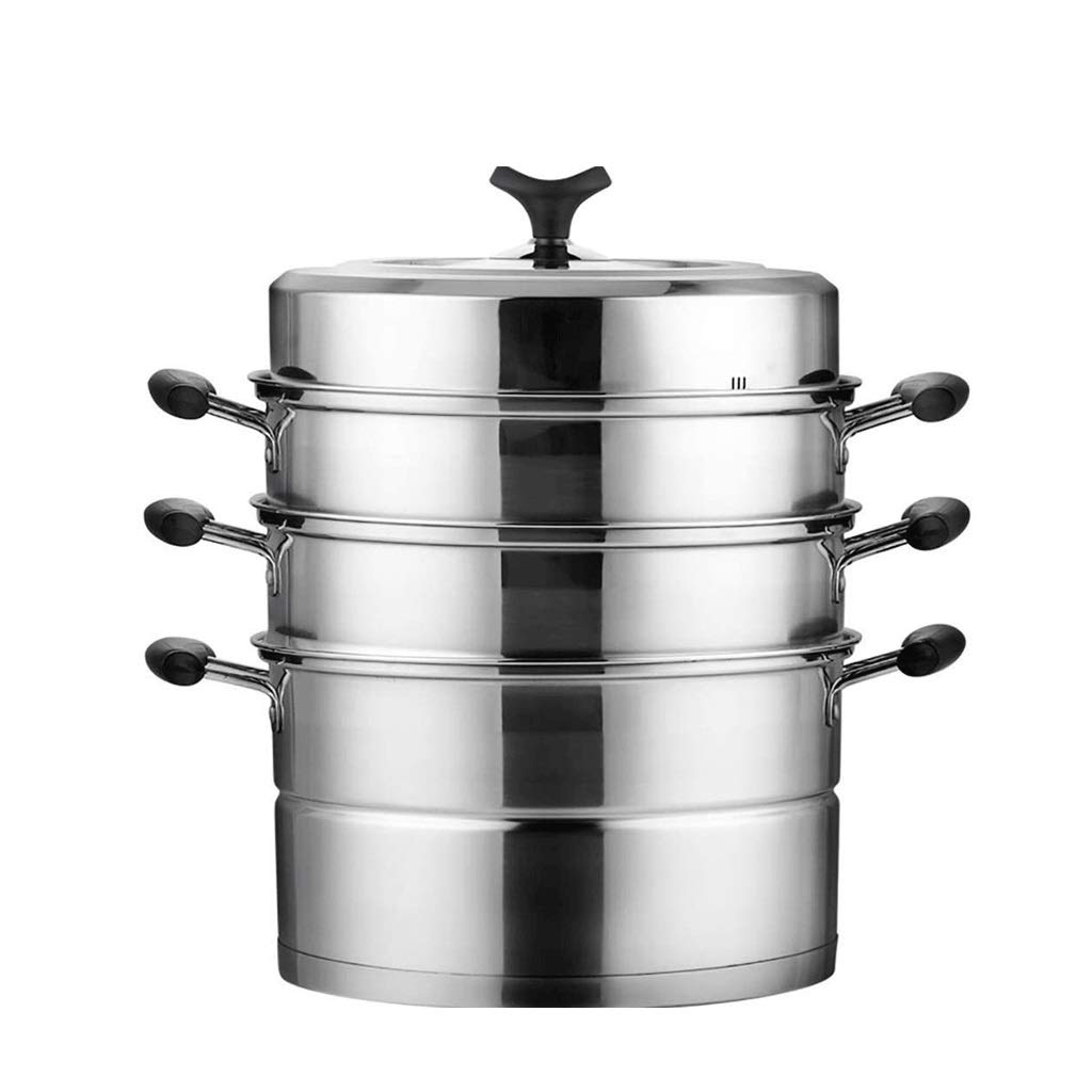 Vaporera de Acero Inoxidable, cocción eficiente, Olla Multiusos, comúnmente Utilizada en la Cocina