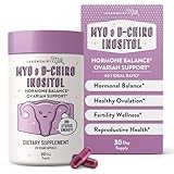 Legendairy Milk Pure Myo-Inositol & D-Chiro Inositol, PCOS Supplements Inositol Supplement for Women, Hormone Balance 40:1 Ratio Ovarian Support, Fertility Supplement | 2000mg, 120 Vegan Capsules