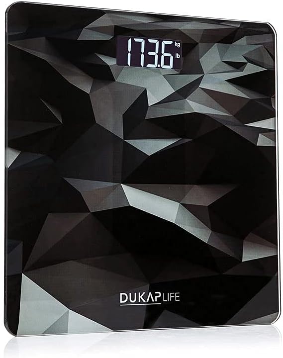Báscula de Baño Digital DUKAP Life con Pantalla LCD Retroiluminada