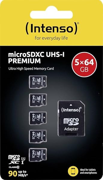 Intenso Premium microSDXC - Tarjeta de Memoria