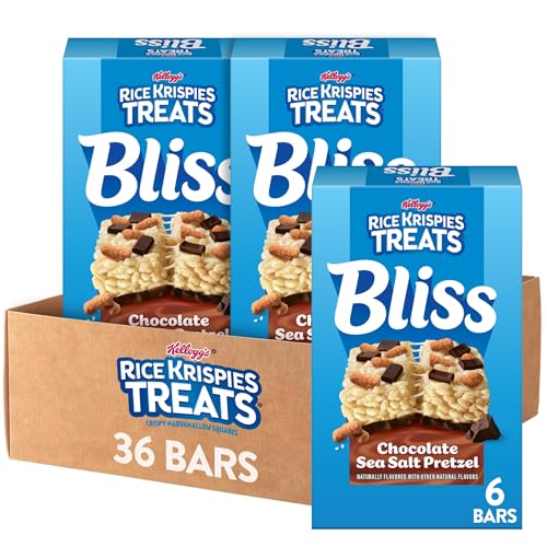 Rice Krispies Treats Bliss Crispy Marshmallow Squares, Snack Bars, Chocolate