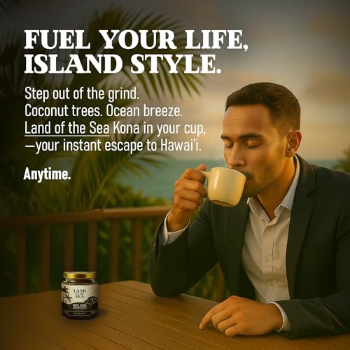 100% Kona Hawaiian Instant Coffee